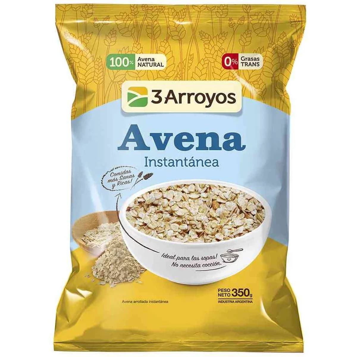Avena Instantanea X (Tres Arroyos) 2.5kg