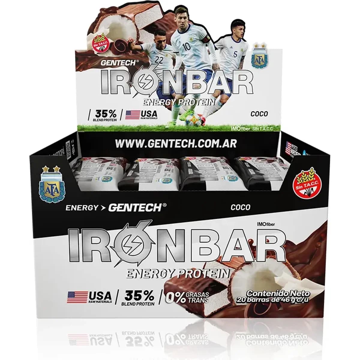 Iron Bar X20 Unidades Coco