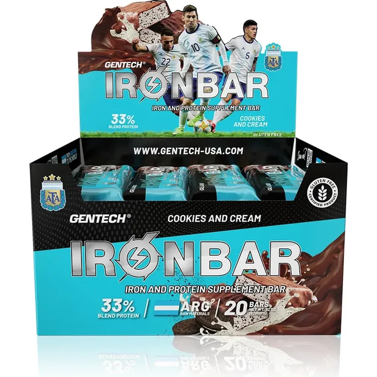 Iron Bar X20 Unidades Cookies