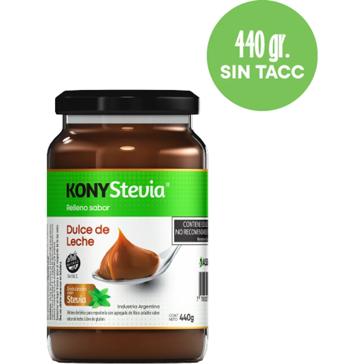 Dulce De Leche Stevia Kony 440g