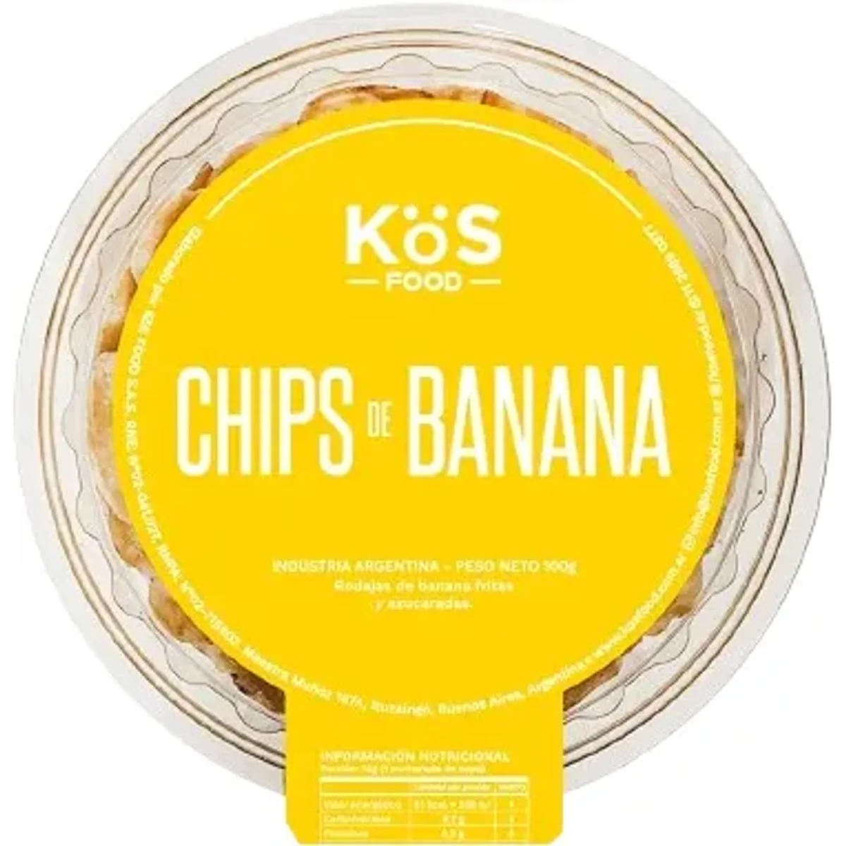 Chips De Banana 100g