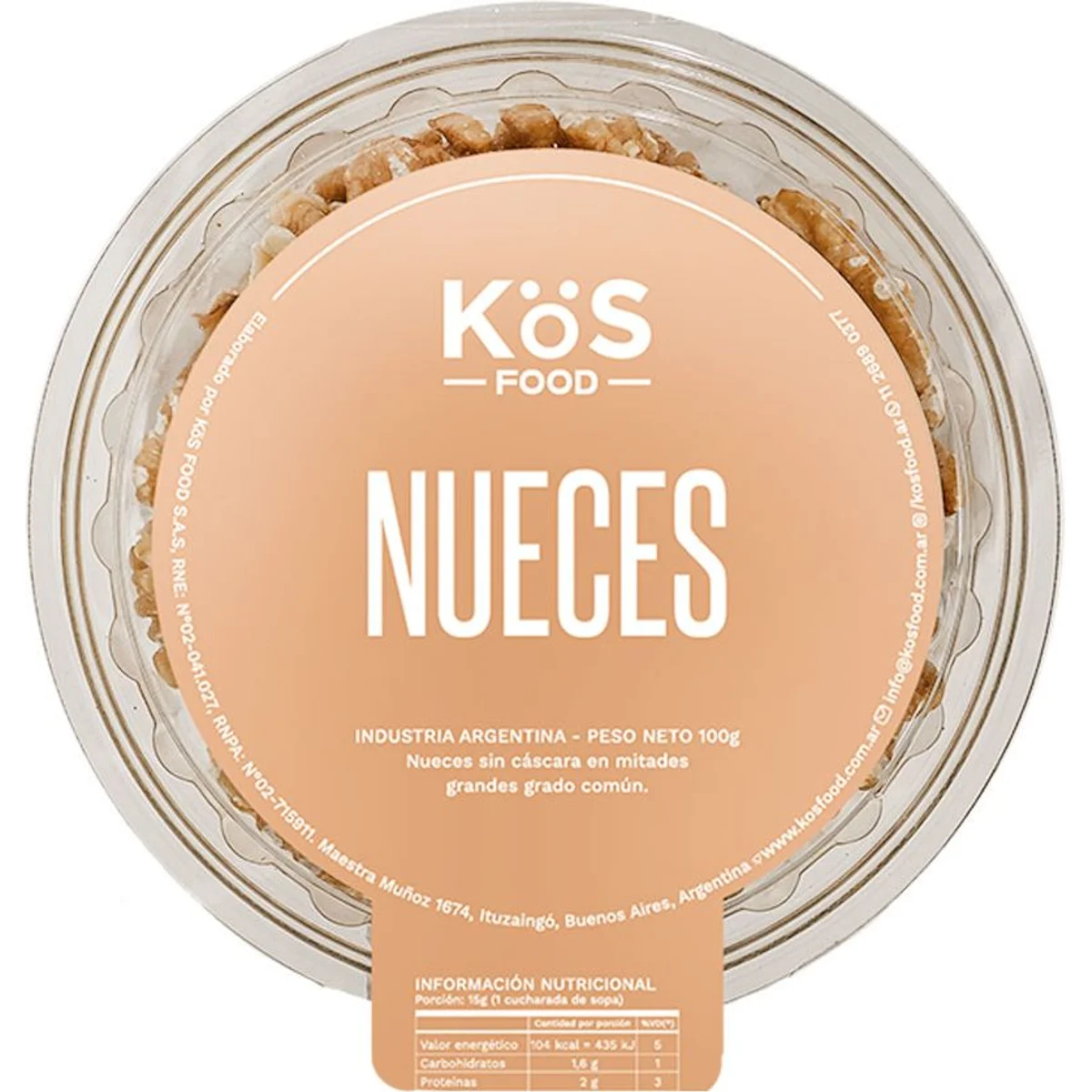 Nueces 100g