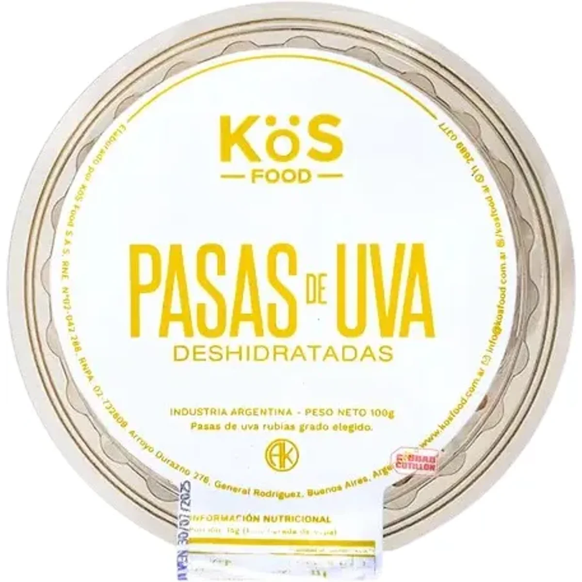 Pasas Uva Rubias 100g