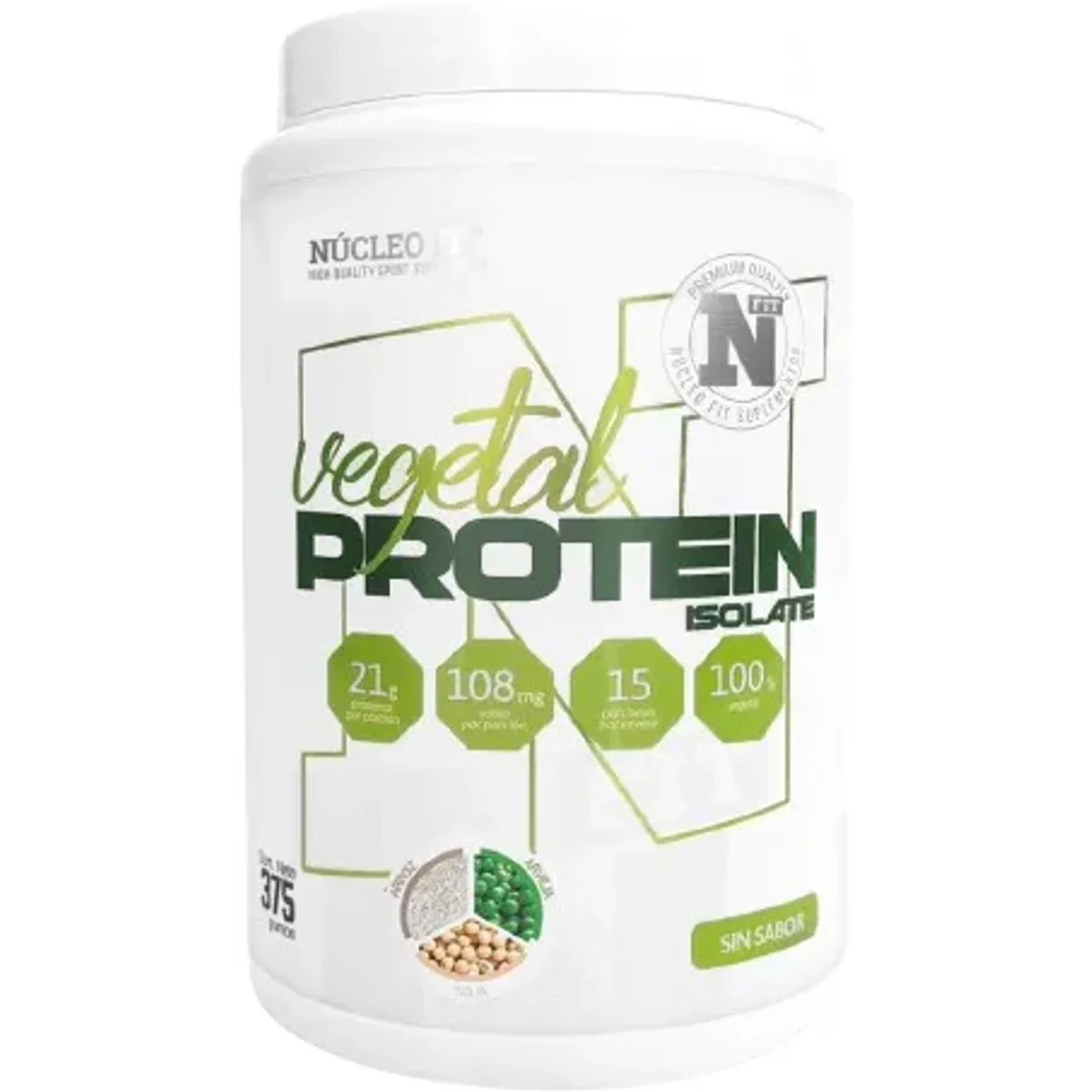 Vegetal Protein Isolate 100% 375g