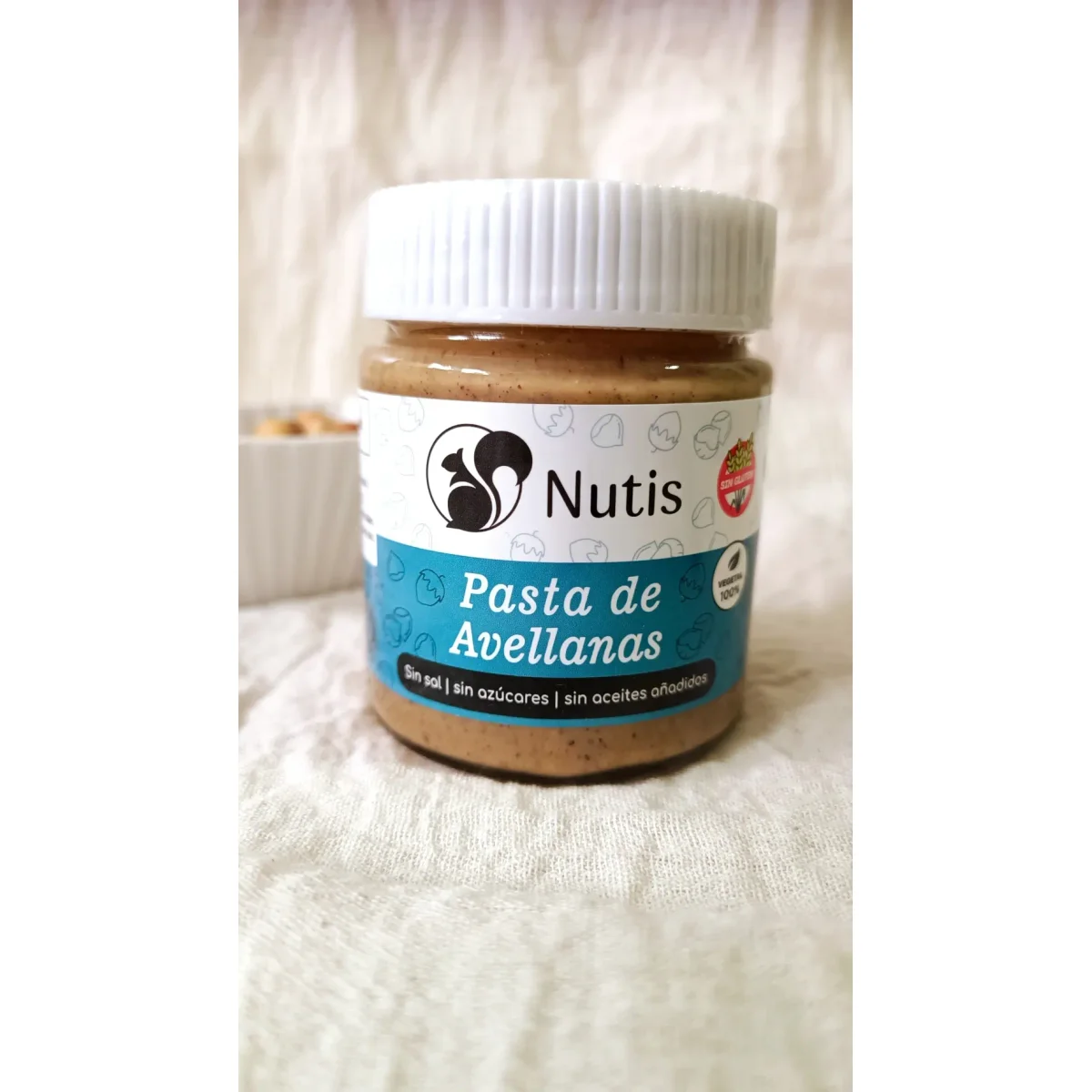 Pasta De Avellanas 180Grs - Nutis
