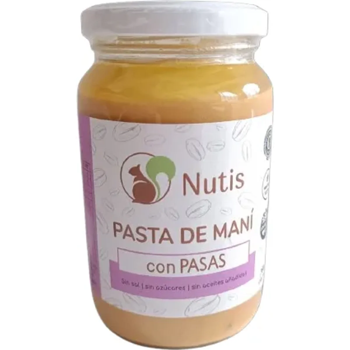 Pasta De Mani Con Pasas - Nutis