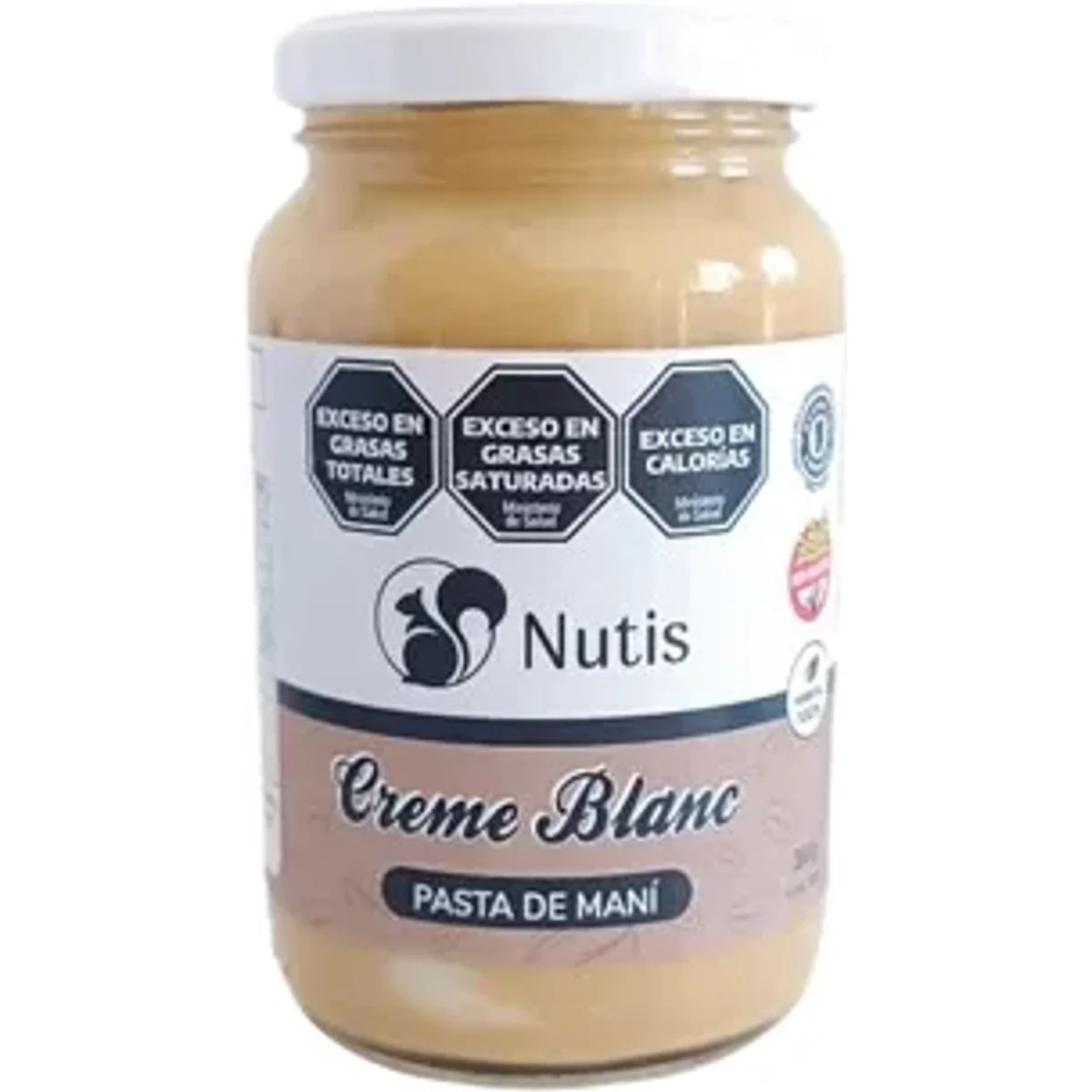 Pasta De Mani Creme Blanc 360Grs - Nutis