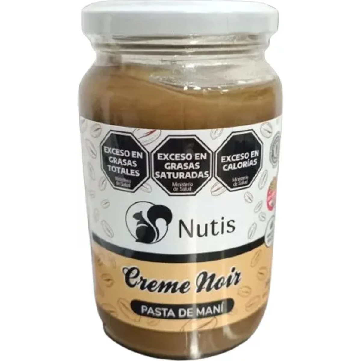 Pasta De Mani Creme Noir 360Grs - Nutis