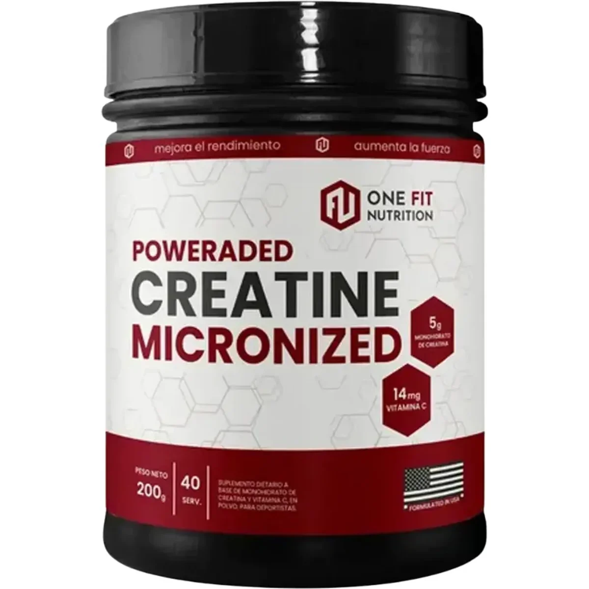 Creatine Micronized Poweraded 200g