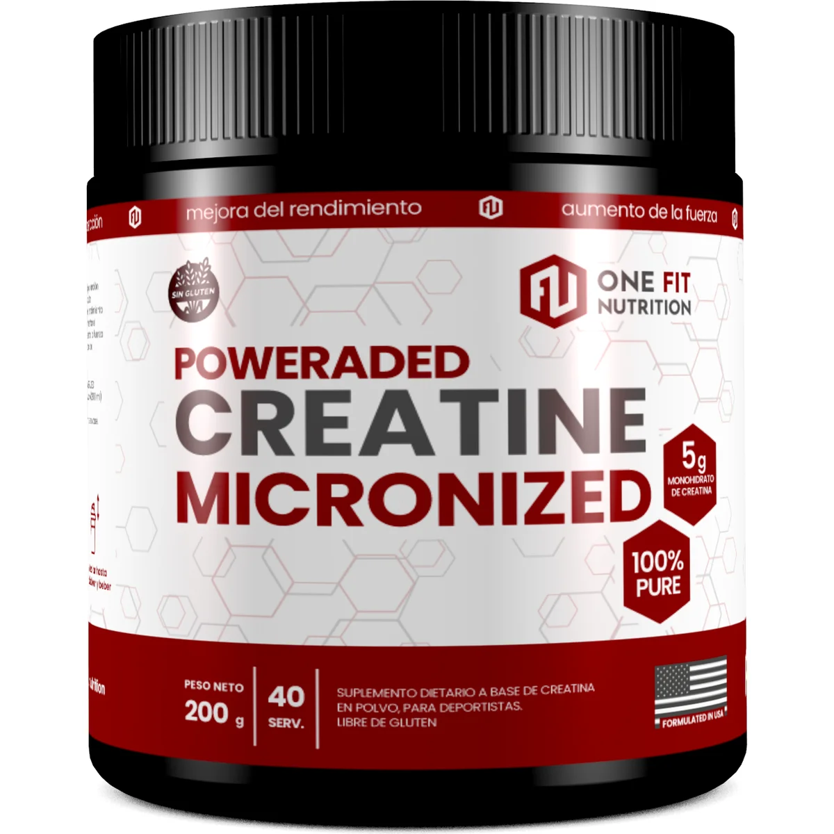 One Fit Creatine Micronized Poweraded 500g
