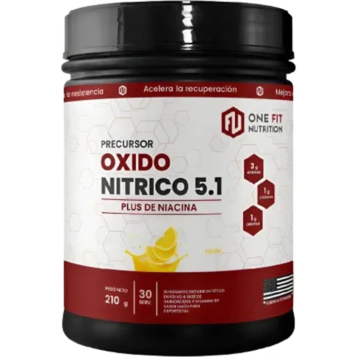 Oxido Nitrico Limon 210g