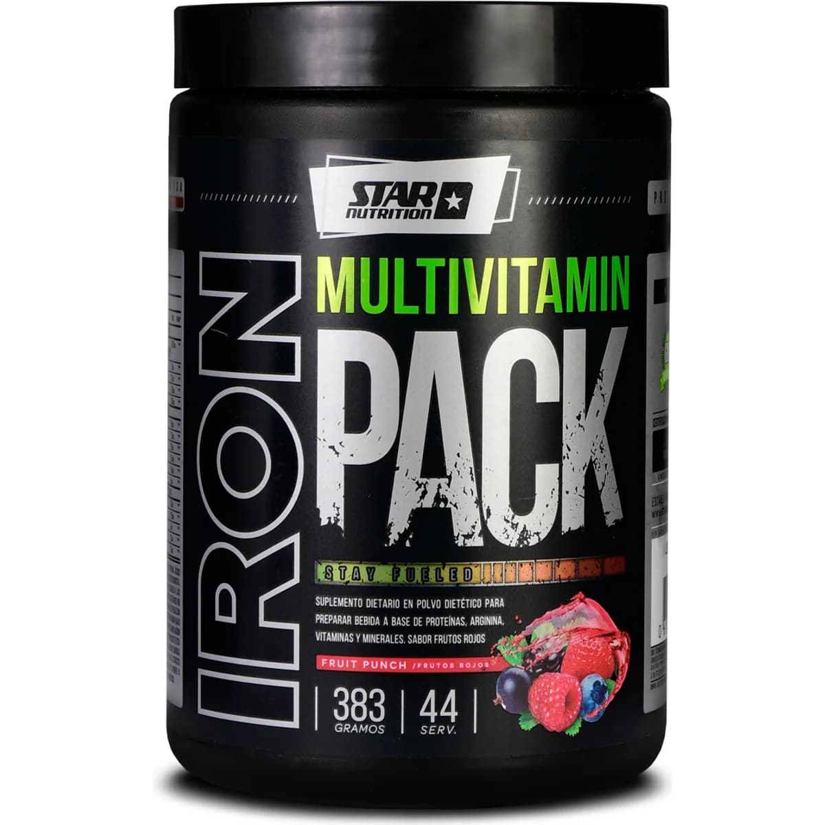 Iron Pack Multivitamin Powder - 44 Servicios