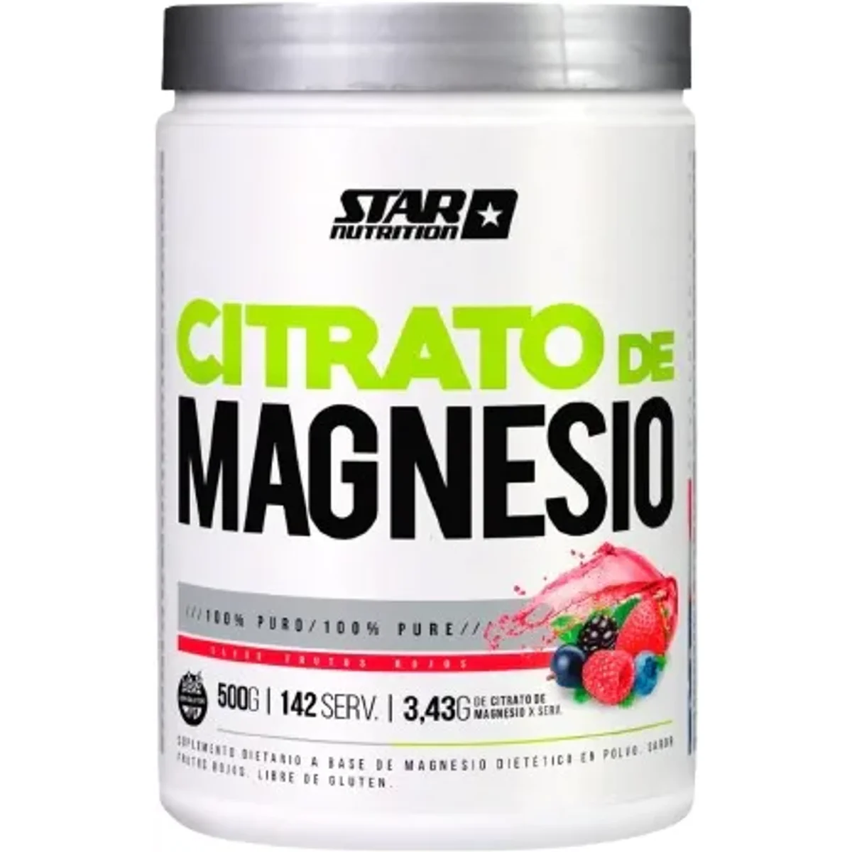 Magnesio F.Rojos X Polvo 500g