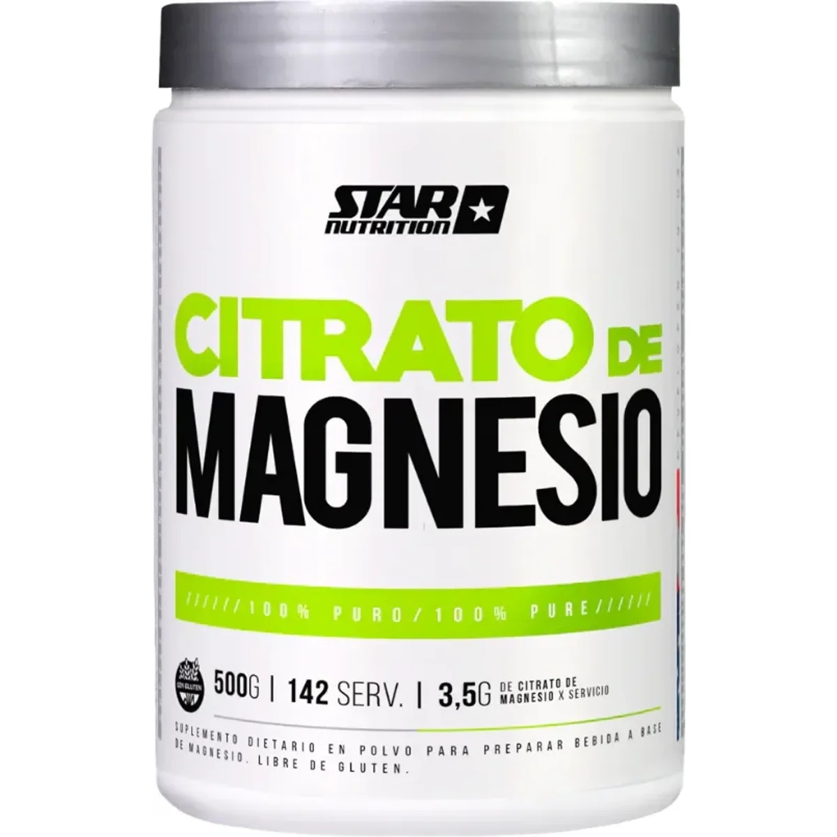 Magnesio Sin Sabor Polvo 500g