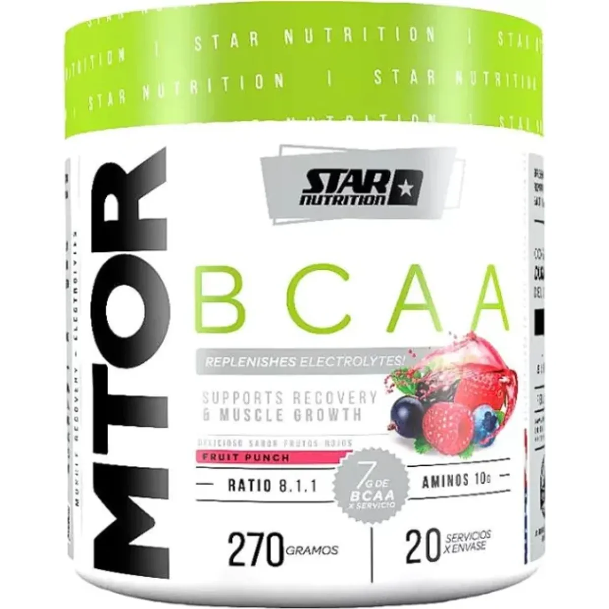 Mtor Bcaa Fruit Punch 220g
