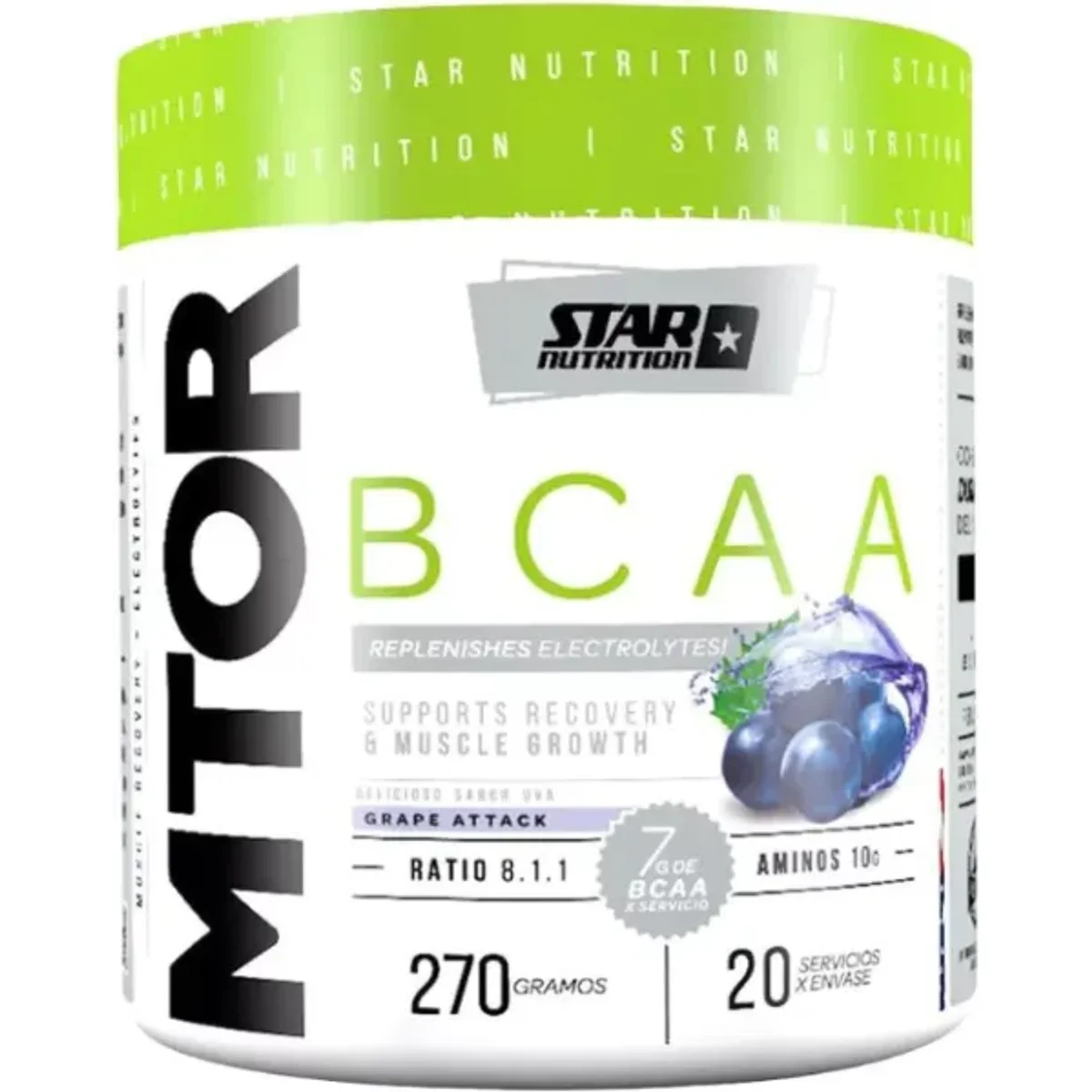 Mtor Bcaa Grape Attack 220g