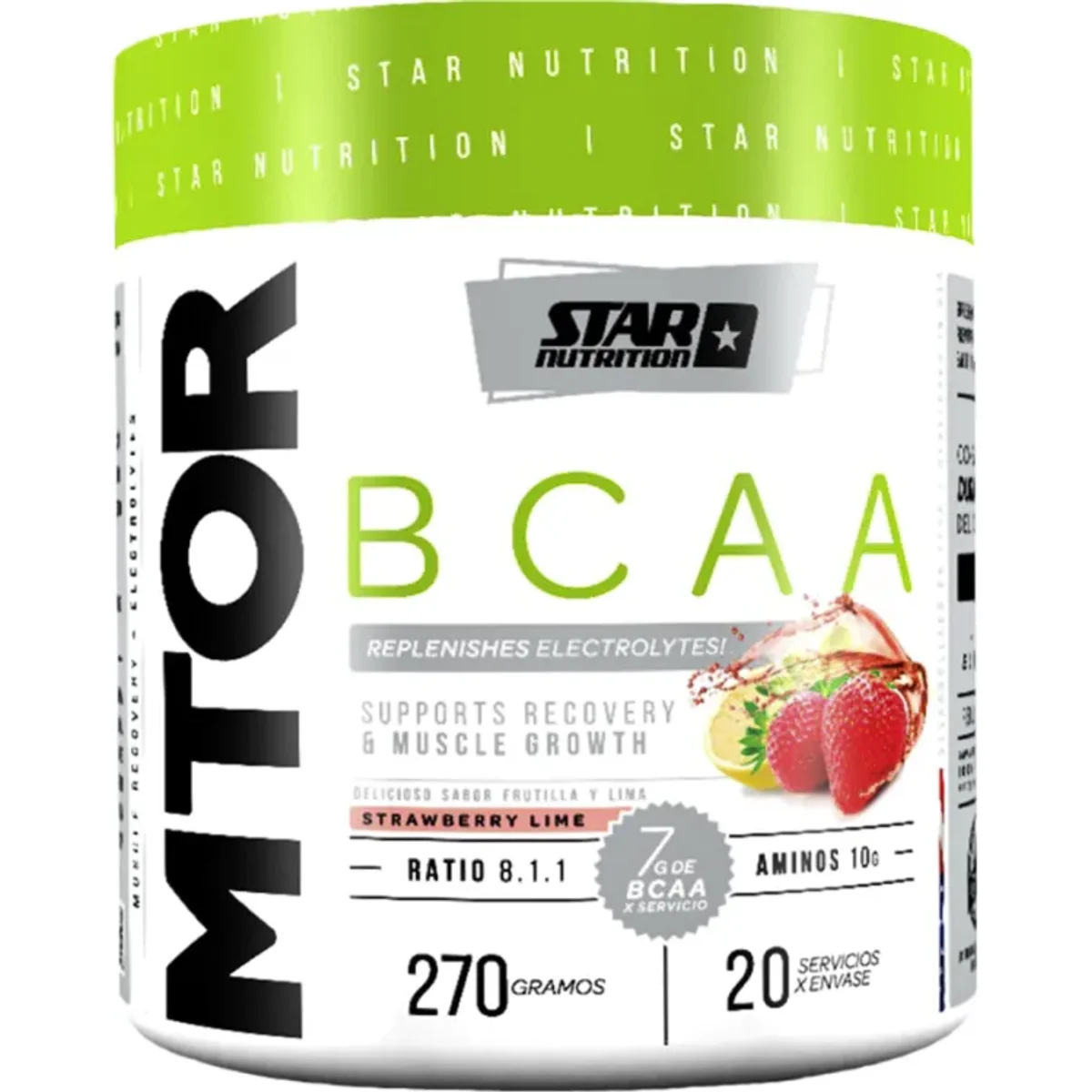 Mtor Bcaa Strawberry 220g