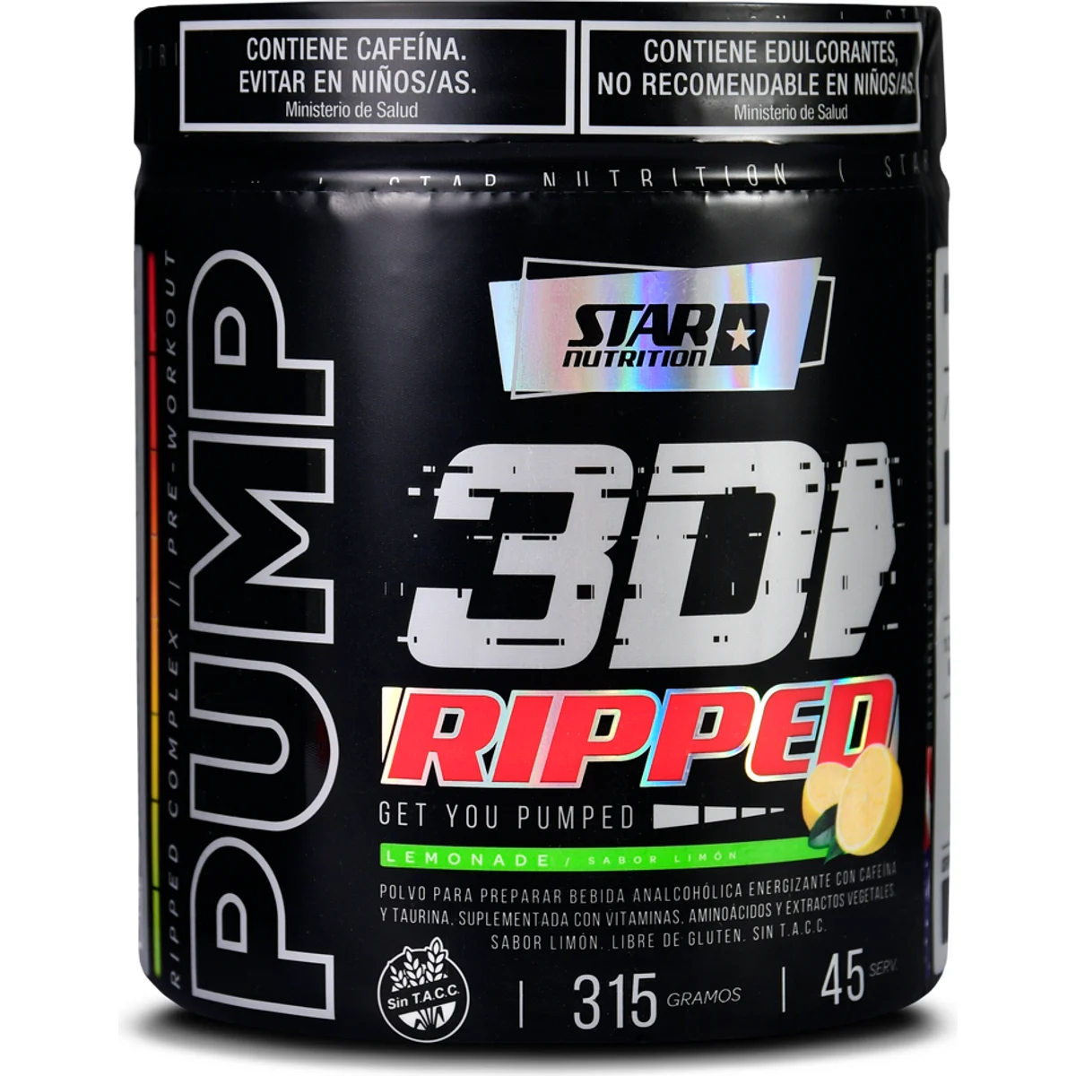 Pump 3D Ripped X315Grs Lemonade