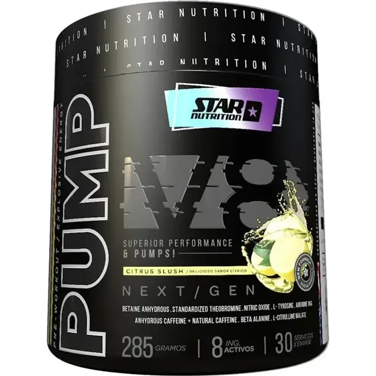 Pump V8 X285Grs Citrus Plus