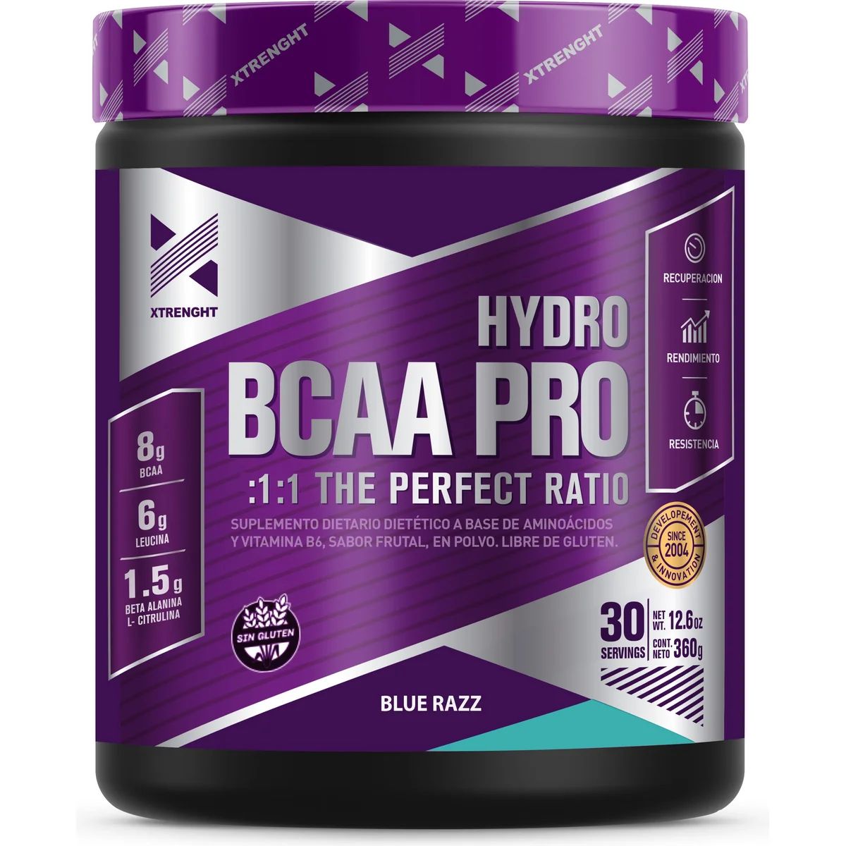 Hydro Bcaa Pro X Blue Raz 360g
