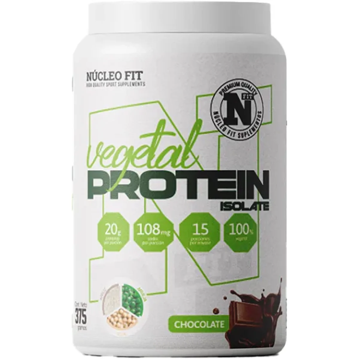 Vegetal Protein Isolate 100% 375g