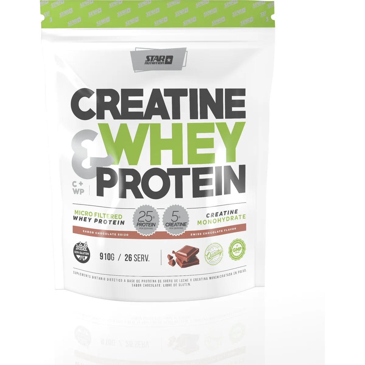 Creatina + Proteina 910Grs