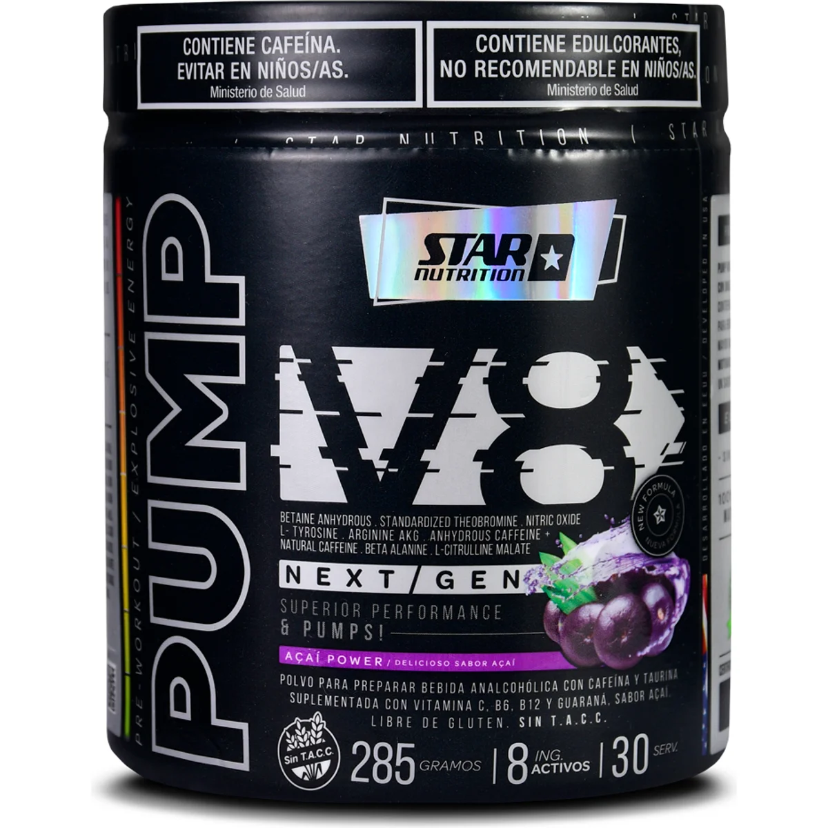 Pump V8 X285Grs Acai Power