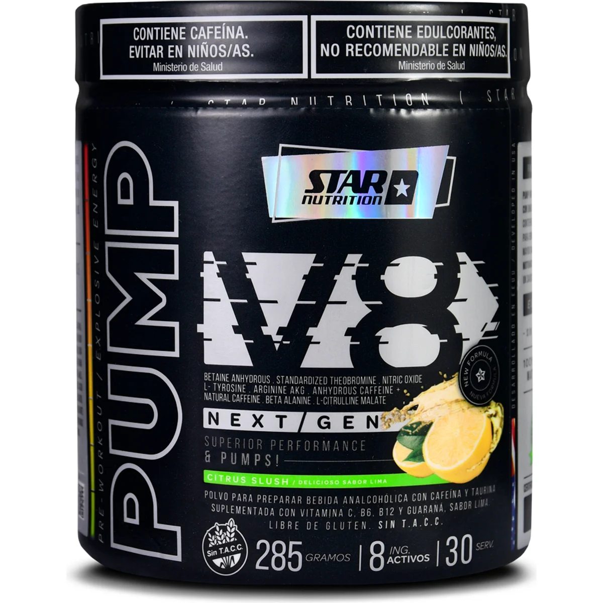 Pump V8 X285Grs Citrus Plus