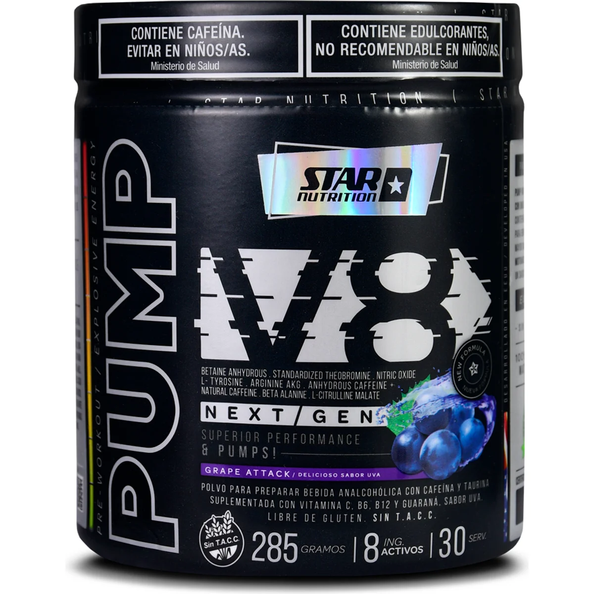 Pump V8 X285Grs Grape Attack