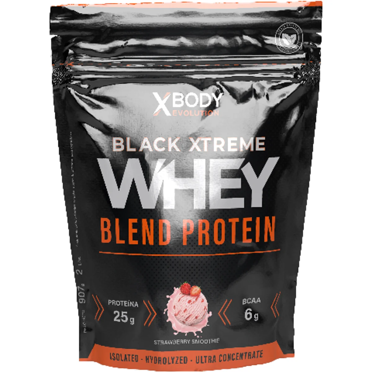 X Body Whey Protein Doypack 2lb Frutilla